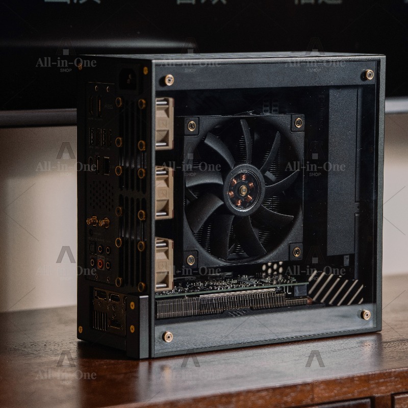 علبة كمبيوتر LP P6 ITX من الأل - مراجعة Sff Mini Itx Cnc Aluminum Chassis وسعره