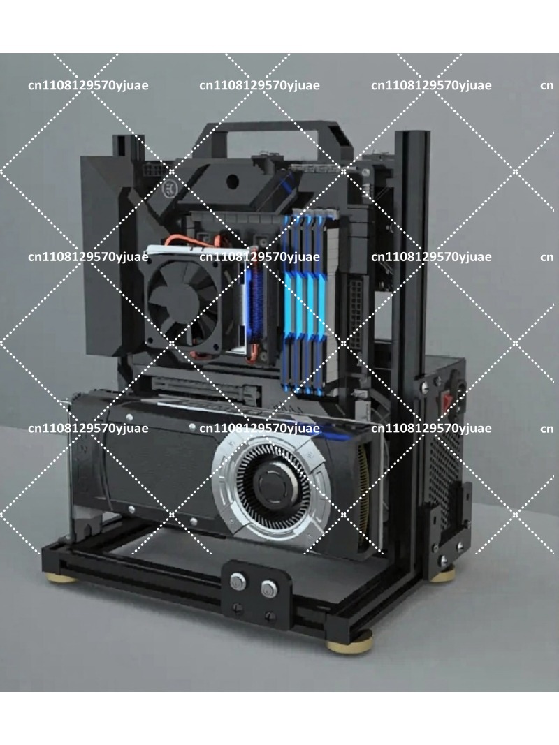إطار منصة اختبار الكمبيوتر الم - مراجعة Aluminum Open Frame Test Bench Water Cooling وسعره